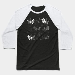 Leaf floral pattern Baseball T-Shirt